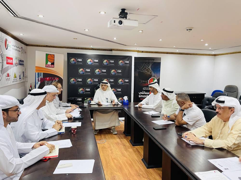 إسماعيل القرقاوي يترأس الاجتماع 