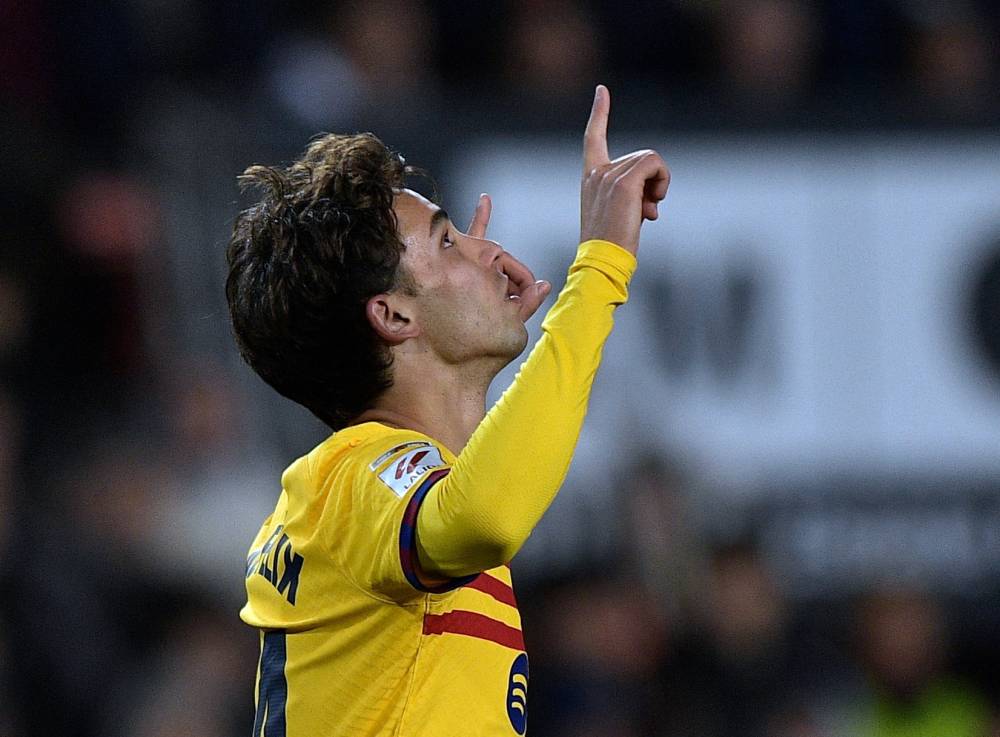 فيلكس يقف في شباك فالنسيا بعد تسجيل الهدف