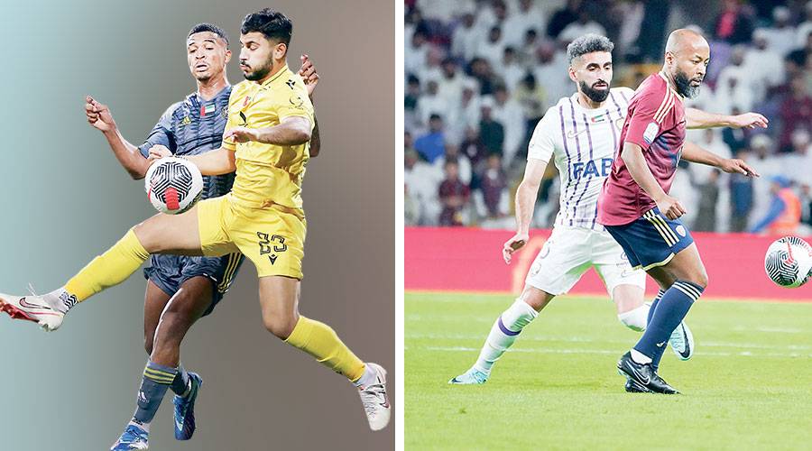 من مباراة العين والوحدة - من مباراة الوصل واتحاد كلباء (تصوير: هيثم الخاتم)