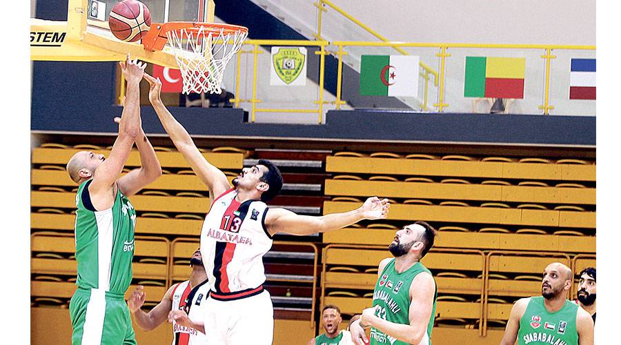 من لقاء سابق لسلة شباب الأهلي والبطائح