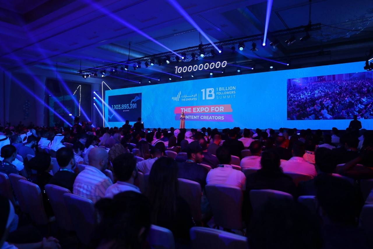 12 مؤثراً يحظون بـ 160 مليون متابع في «قمة المليار 2024»