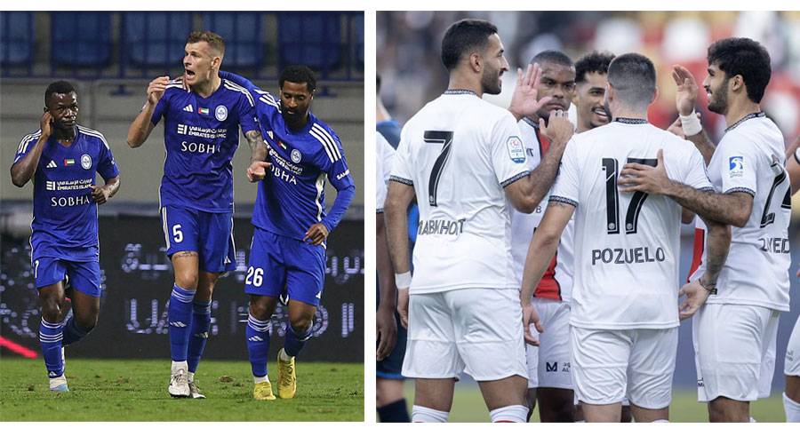  فرحة جزراوية - فرحة نصراوية بهدف الفوز (تصوير: هيثم الخاتم) 