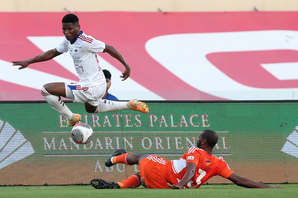 مباراة الشارقة وعجمان في دوري أدنوك للمحترفين تصوير يوسف الامير