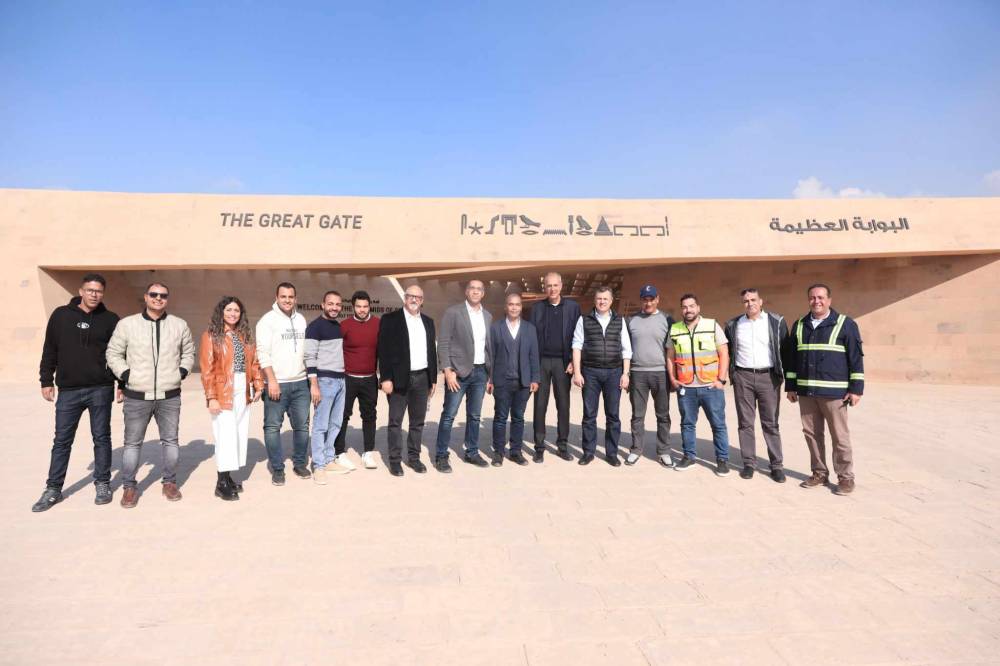 تطوير منطقة أهرامات الجيزة 