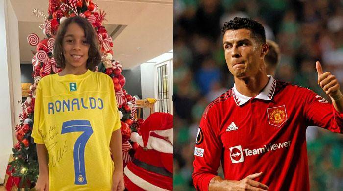 رونالدو يهدي ابن مارسيلو قميص النصر