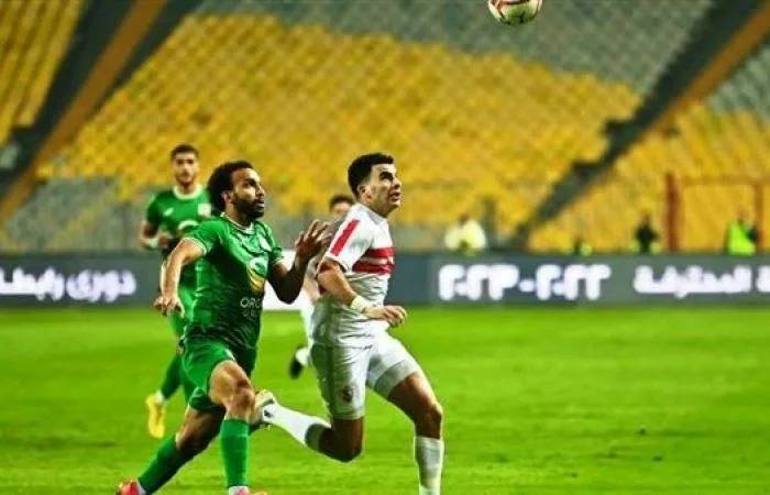 الزمالك والمصري في الدوري 