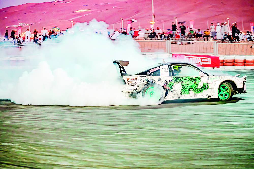 جانب من المنافسات