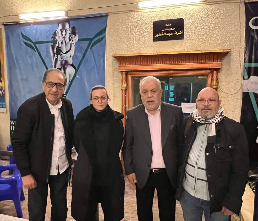 اسم أشرف عبدالغفور على القاعة الرئيسية ل«المهن التمثيلية المصرية»