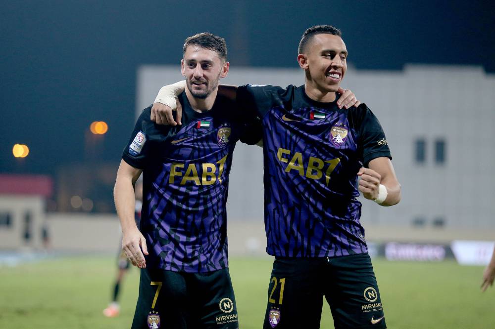 مباراة البطائح والعين في دوري أدنوك للمحترفين تصوير: هيثم الخاتم 