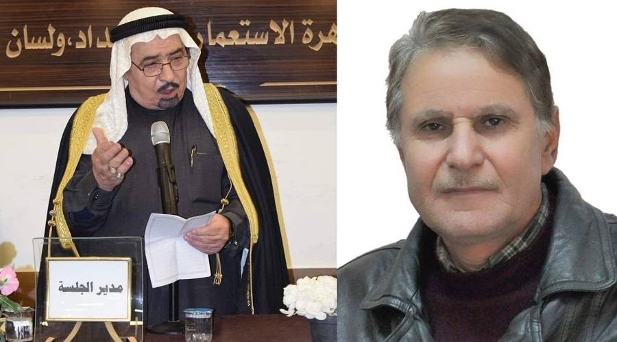 عدنان أبو أندلس (يمين الصورة) - وجعفر الشرقي 