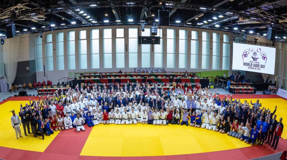 احتفالية أبوظبي بيوم الجودو العالمي بجامعة السوربون