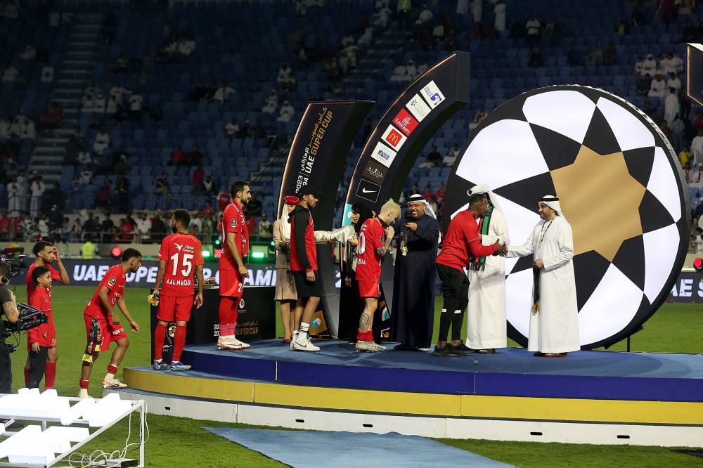 كاس السوبر الشارقة وشباب الاهلي تصوير يوسف الامير