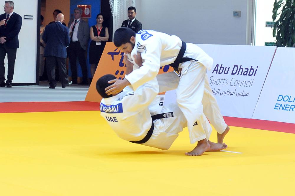 من منافسات الشباب للجودو