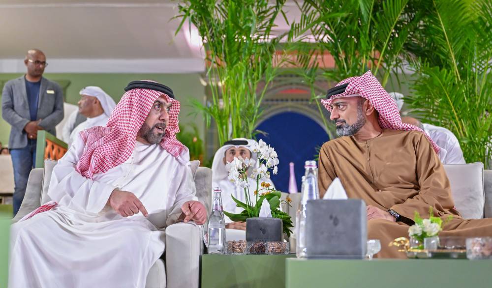 عمارالنعيمي في حديث مع عبدالله بن ماجد