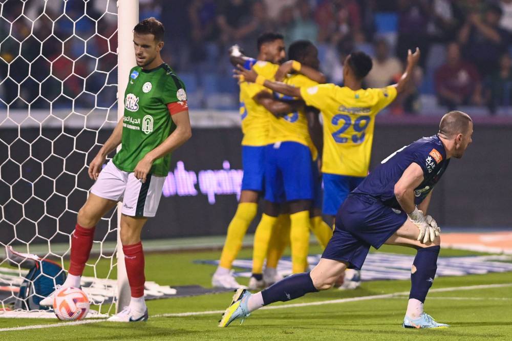 هندرسون بعد تسجيل النصر هدفاً في شباك الاتفاق