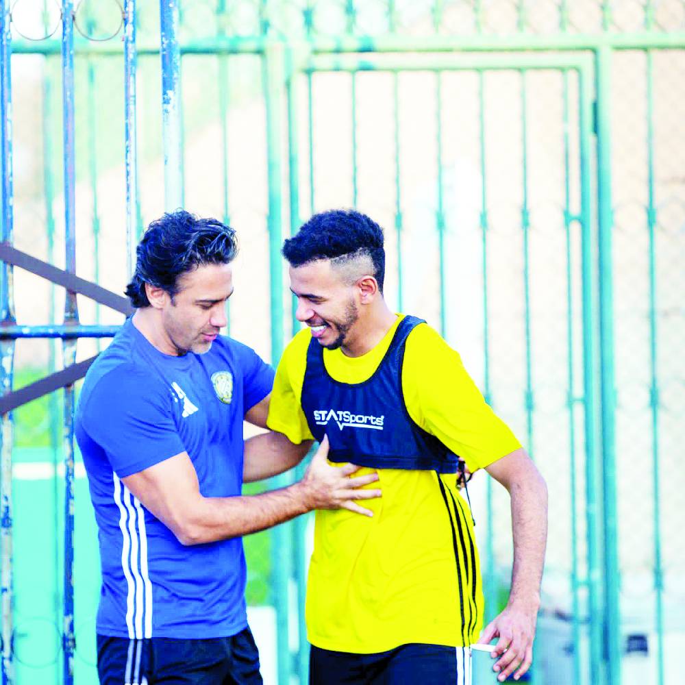 مجيدي يطمئن على جاهزية أحمد عامر