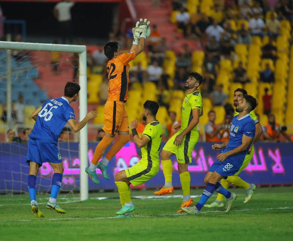 لقطة من نهائي كأس العراق في الموسم الماضي