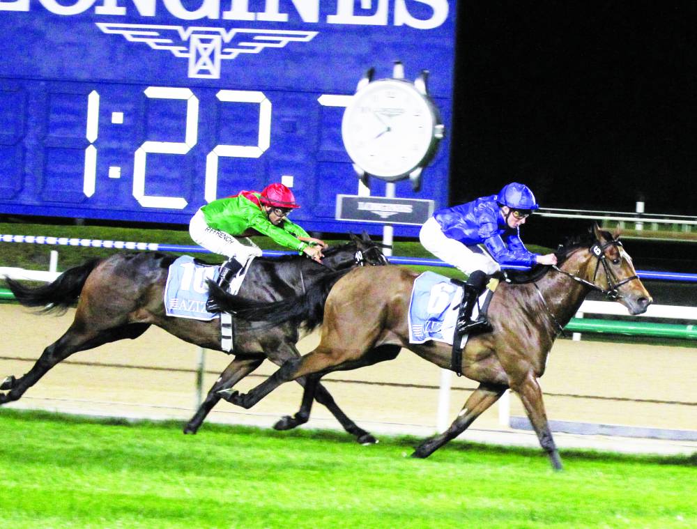 من منافسات السباق الماضي