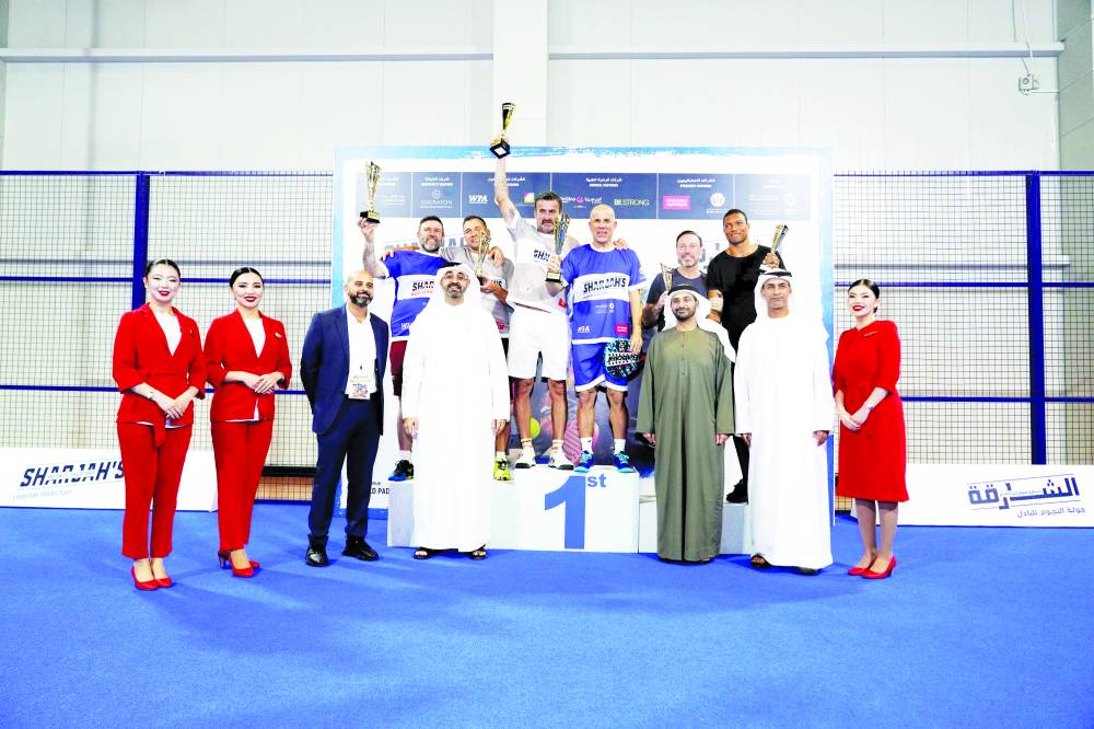 المدفع يتوج أبطال «جولة النجوم للبادل» 