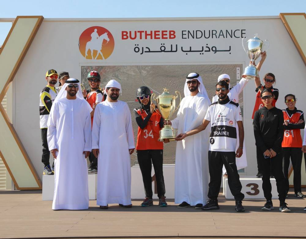 السويدي والجنيبي يتوجان البطلة