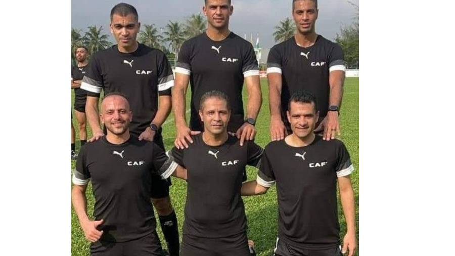 طاقم تحكيم مصري لمباراة افتتاح كأس الأمم الإفريقية