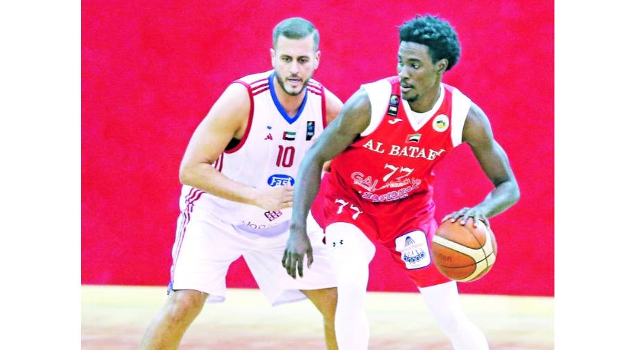 الشارقة ثالث مربع دوري السلة