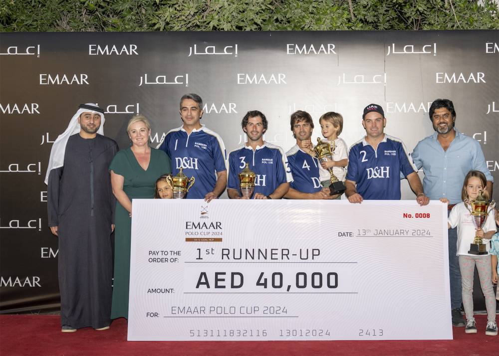 فريق «بن دري» بطل كأس إعمار للبولو