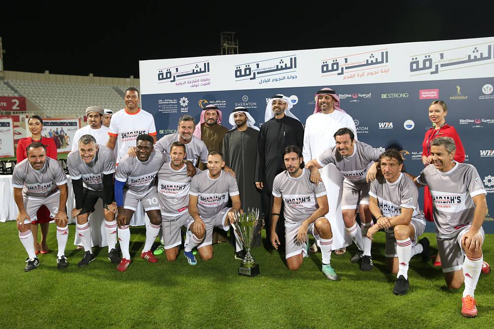 مباراة نجوم كرة القدم العالميين تصوير يوسف الامير