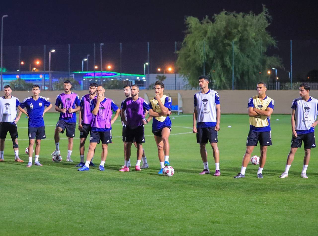 جانب من تدريبات المنتخب العراقي