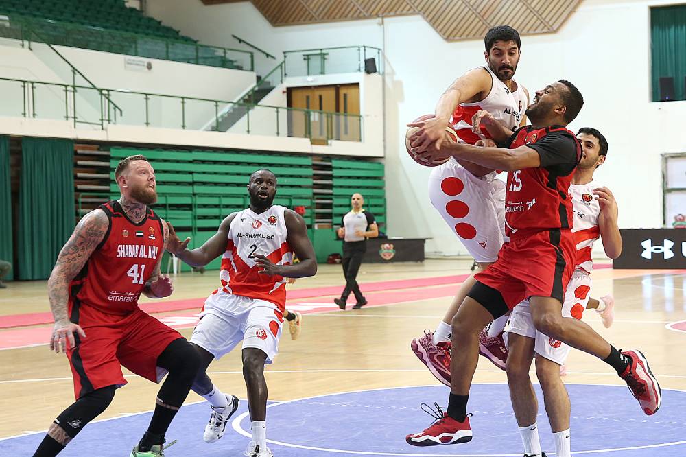 سلة شباب الأهلي والشمال القطري تصوير يوسف الامير