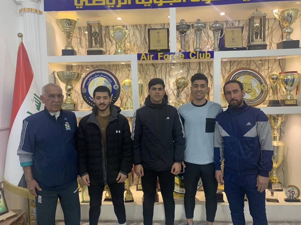 القوة الجوية العراقي يتعاقد مع 7 لاعبين شباب