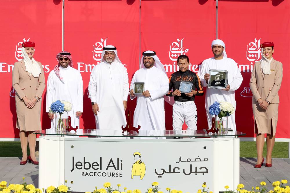 خلال تتويج أبطال «تحضيري جبل علي سبرينت» (تصوير: هيثم الخاتم)