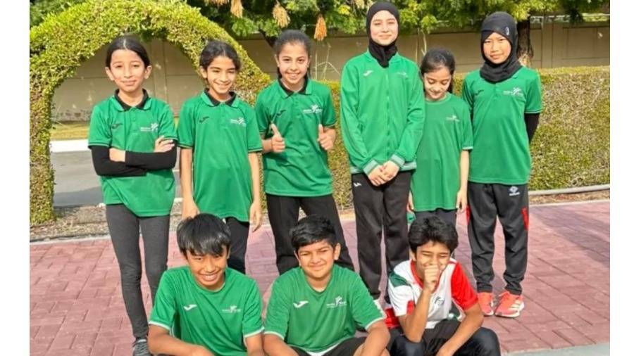 مشاركون صغار في الألعاب الحكومية