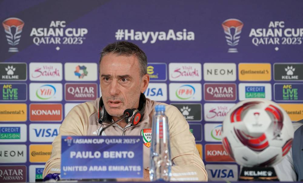 باولو بينتو: الهدوء والتركيز أهم أسلحة منتخب الإمارات أمام إيران الثلاثاء