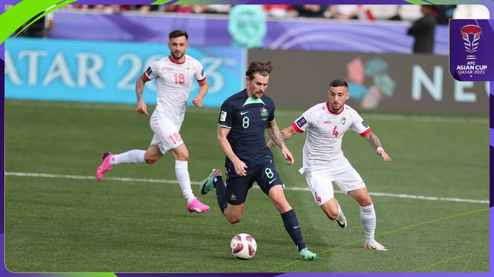 من مباراة سوريا وأستراليا