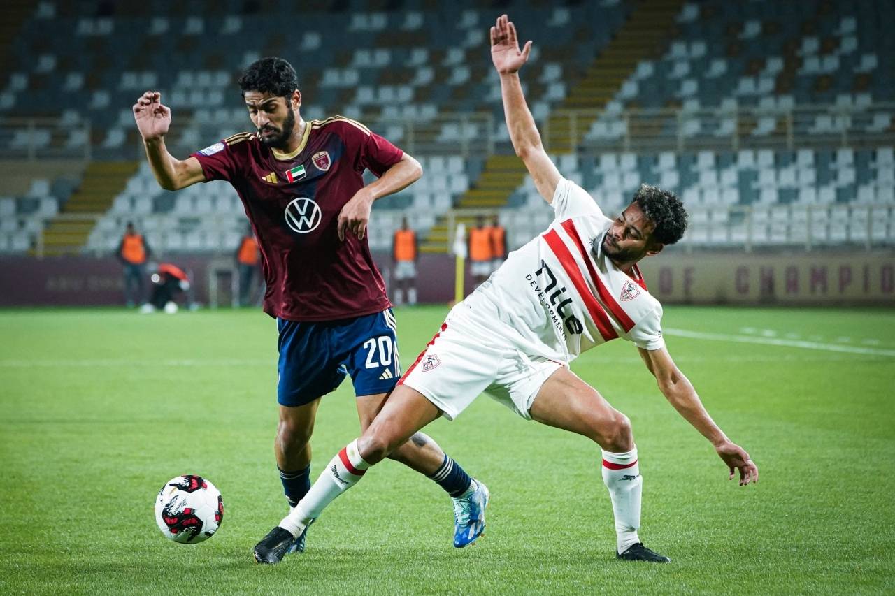 من مباراة الوحدة والزمالك