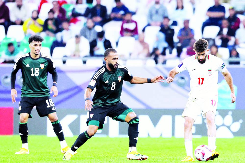 طحنون الزعابي يراقب غولزاده 