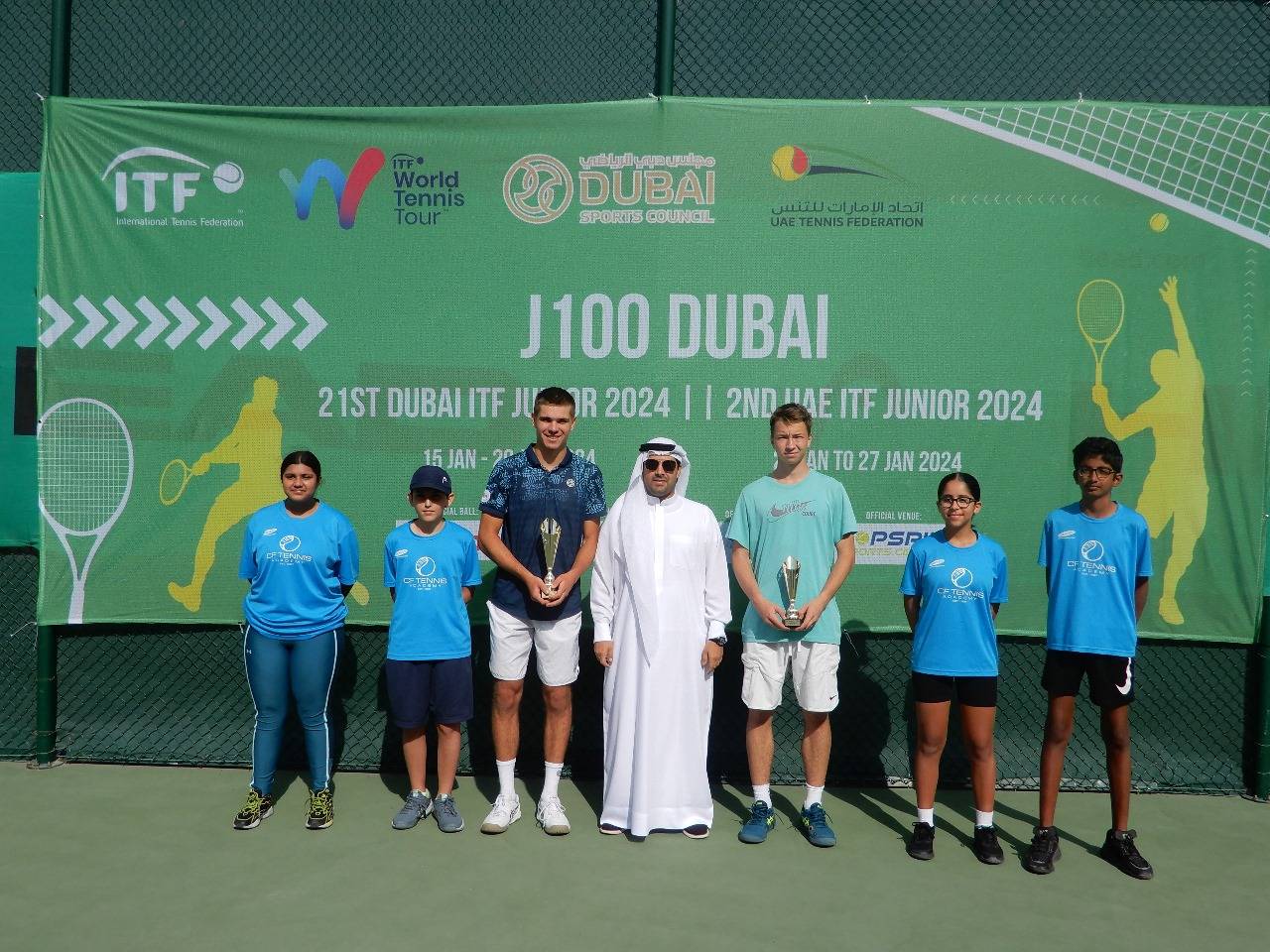 الألماني باسكوف بطل «دولية الإمارات للتنس»