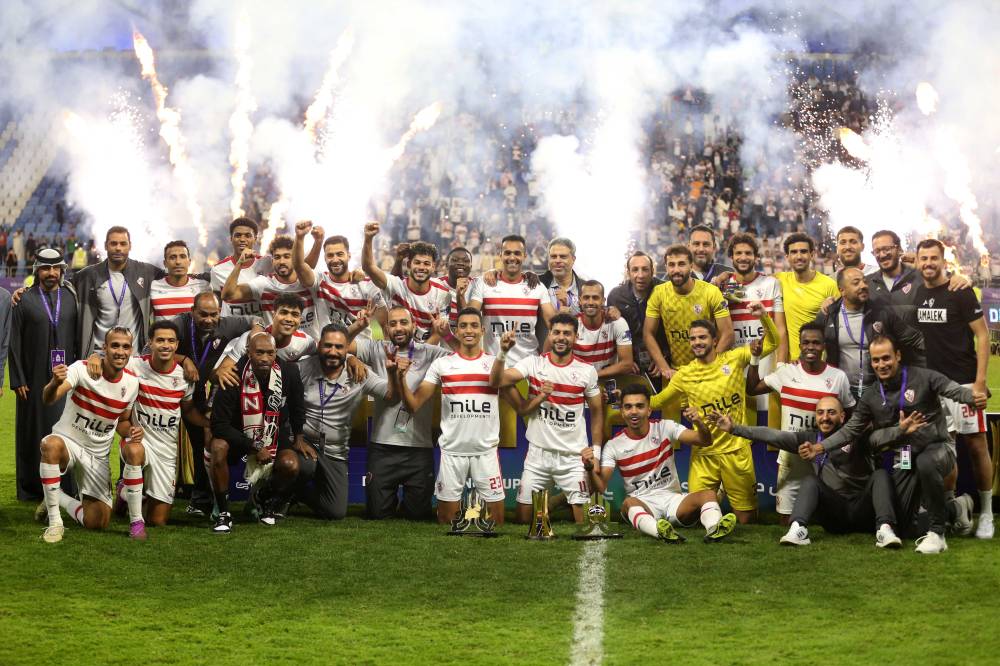مباراة الزمالك والاهلي السعودي - بطولة تحدي دبي تصوير : هيثم الخاتم 