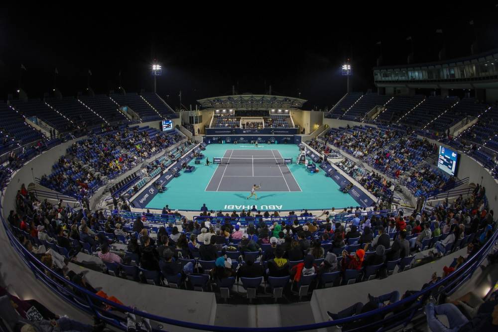 قرعة بطولة أبوظبي للتنس السبت