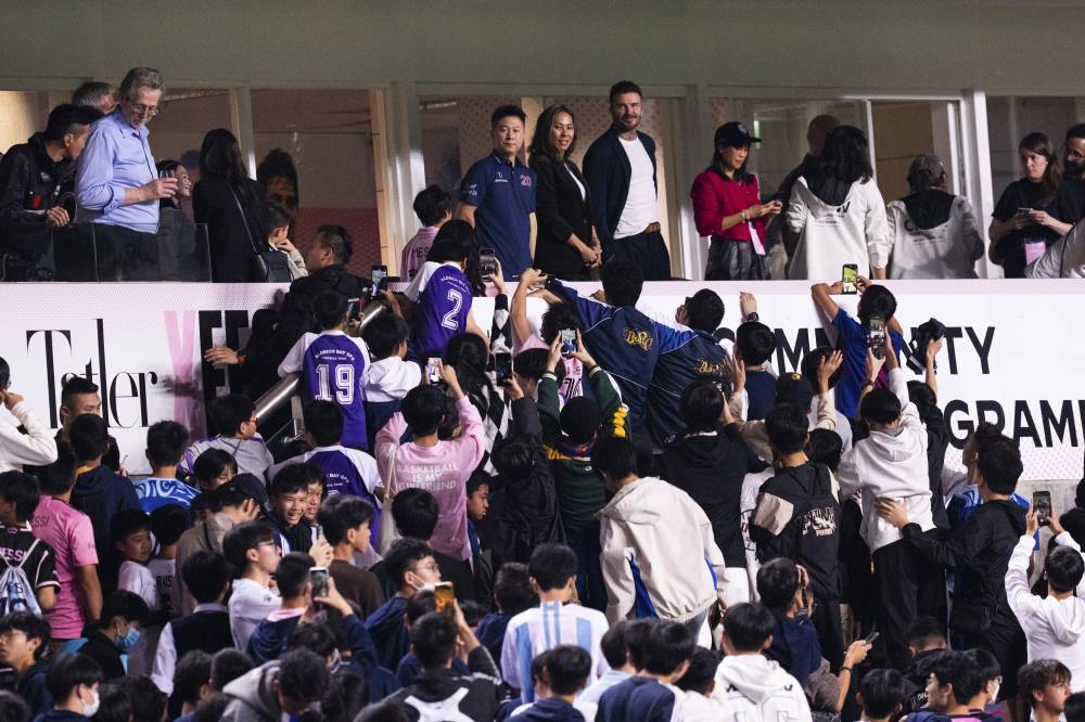 بيكهام يخطف الأنظار 