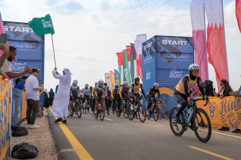 جانب من السباق