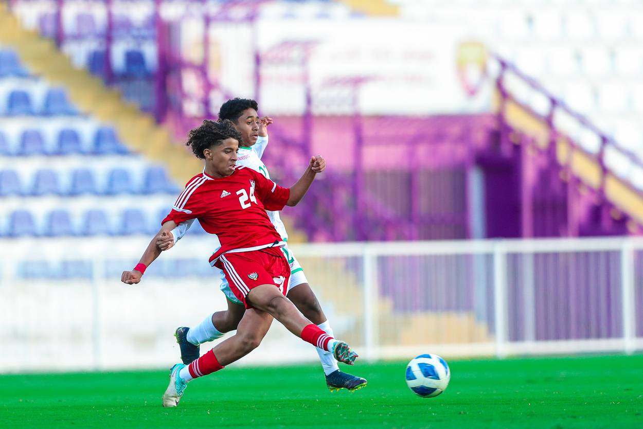 «أبيض الناشئين» يتعادل مع عُمان ودياً