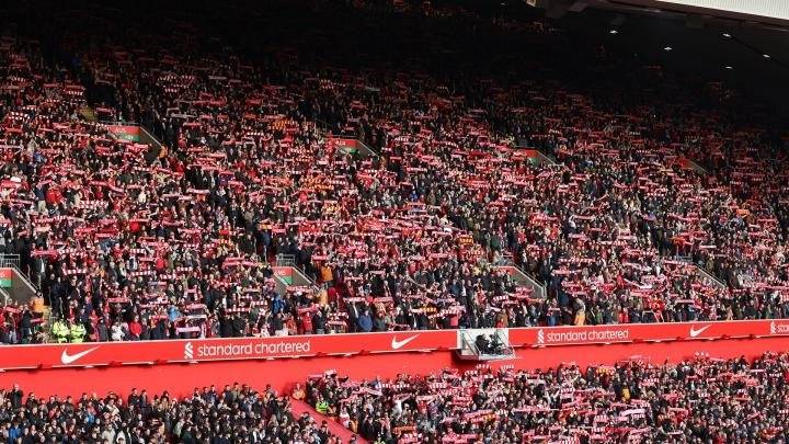 جمهور ليفربول يحقق رقماً قياسياً لم يحدث منذ 75 عاماً