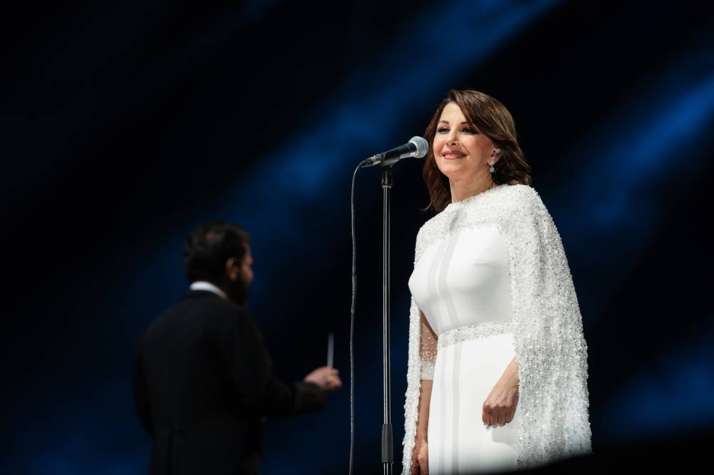 ماجدة الرومي تُطرب جمهور «ليالي السعديات» في أبوظبي