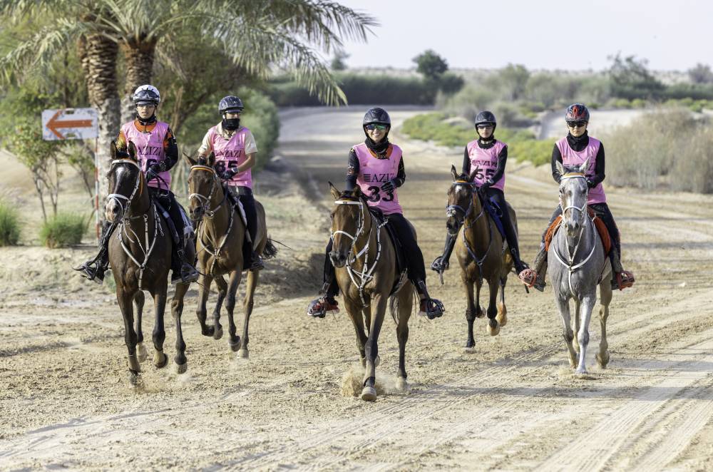 مهرجان محمد بن راشد للقدرة - سباق السيدات   تصوير صلاح عمر