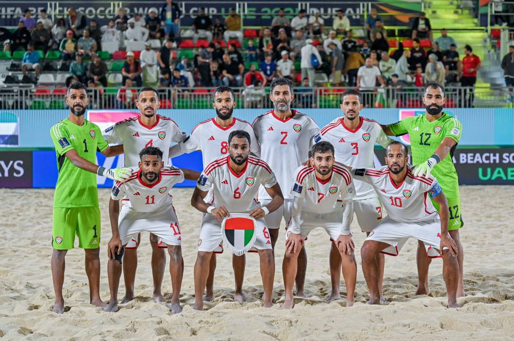 «الأبيض» الإماراتي يكتب التاريخ في مونديال الشاطئية