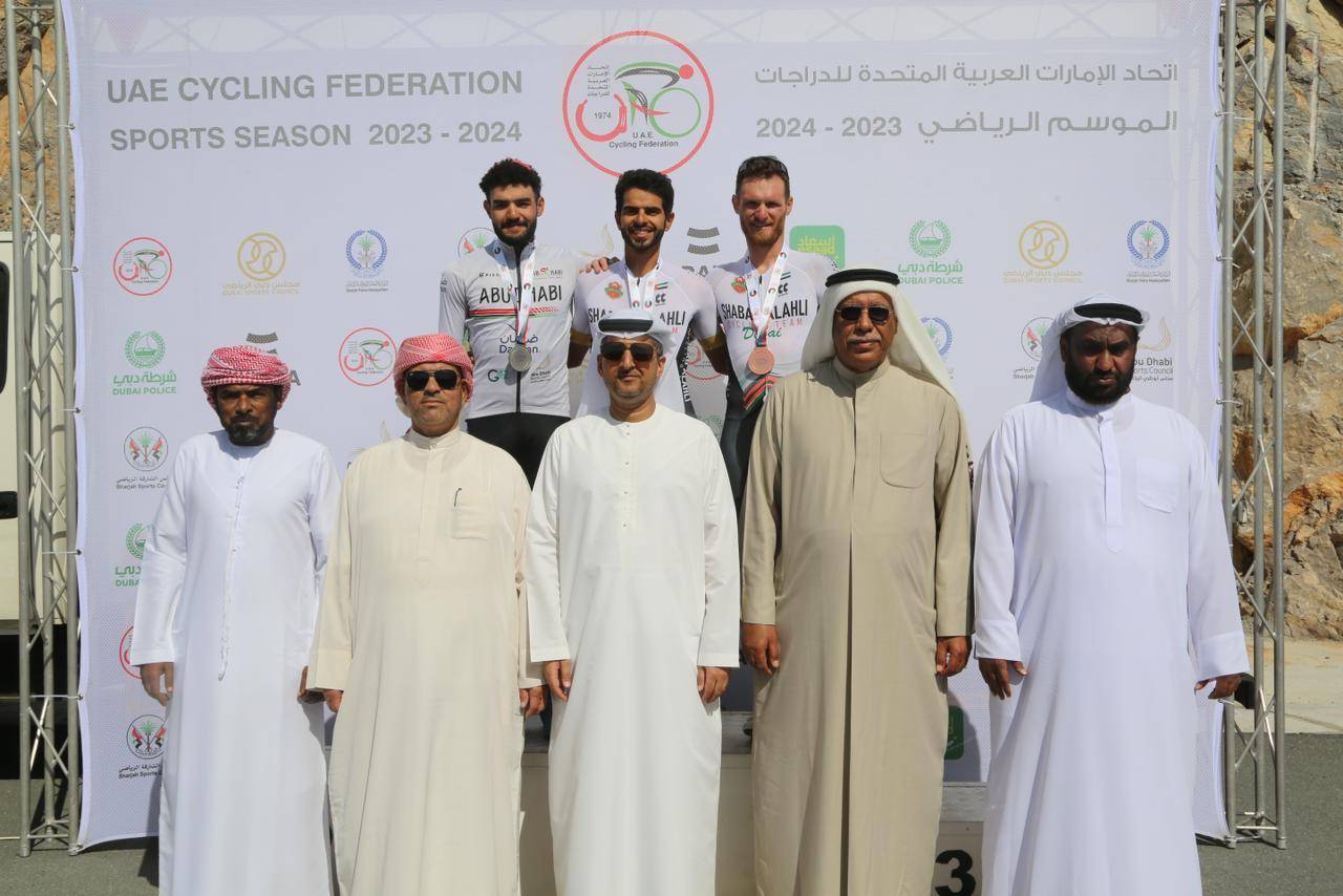 منصور بوعصيبة مع الفائزين