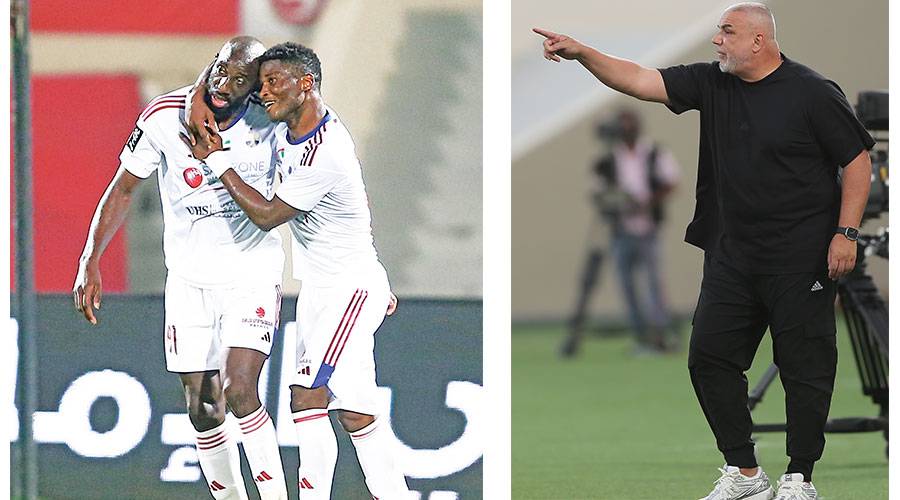 كوزمين - ماريغا يتلقى تهنئة كمارا( تصوير: يوسف الأمير)