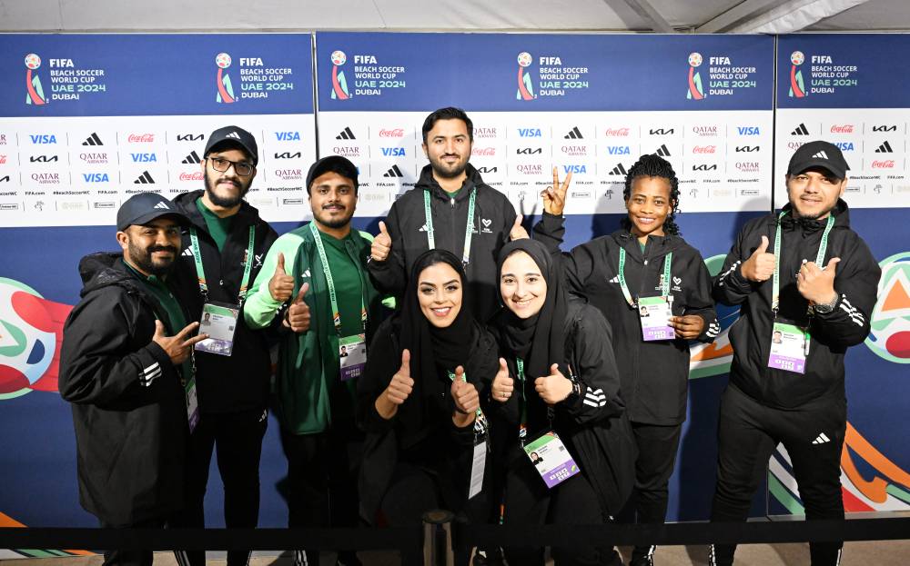  مونديال الشاطئية الإمارات 2024.. 200 متطوع من 29 جنسية في قلب الحدث